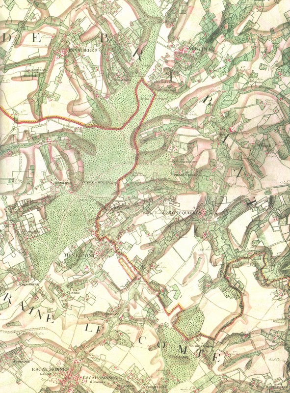 Carte du comte Joseph de Ferraris