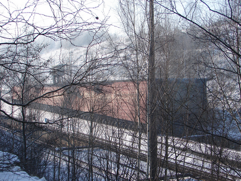 Ronquières en hivers