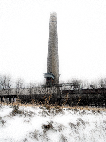 Ronquières en hivers