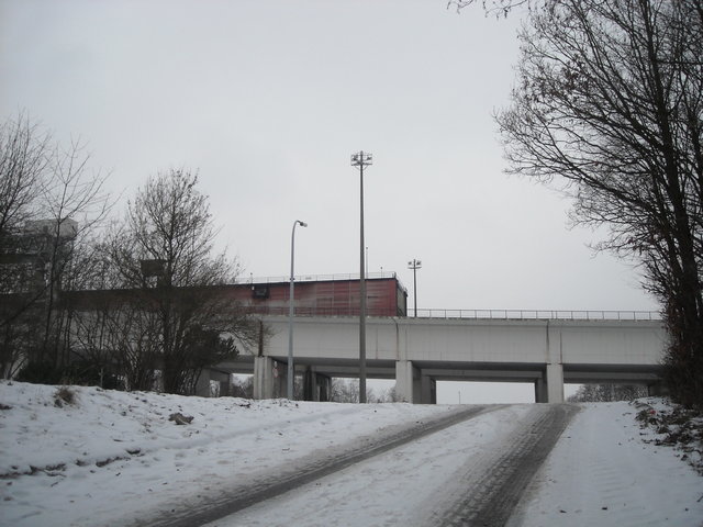 Ronquières en hivers