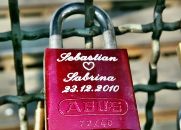 Les cadenas du pont Hohenzollern