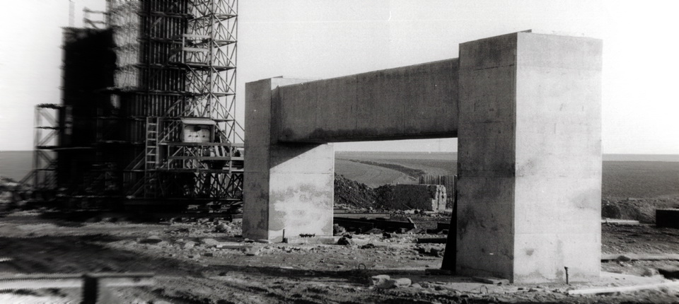 Le chantier en 1963