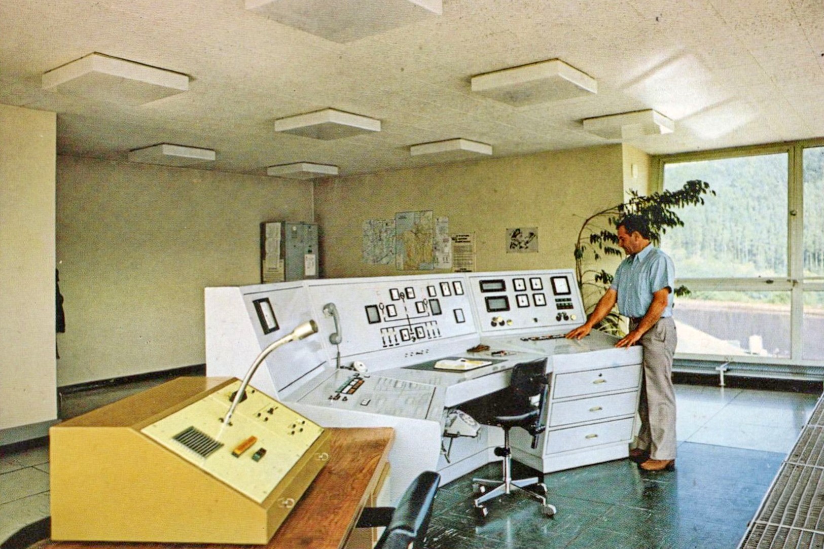 Vues intérieures du plan incliné