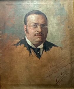 Warocque - Raoul Warocque 1870 1917 Etude en vue du portrait officiel 1908 Musee de Mariemont 768x920 1