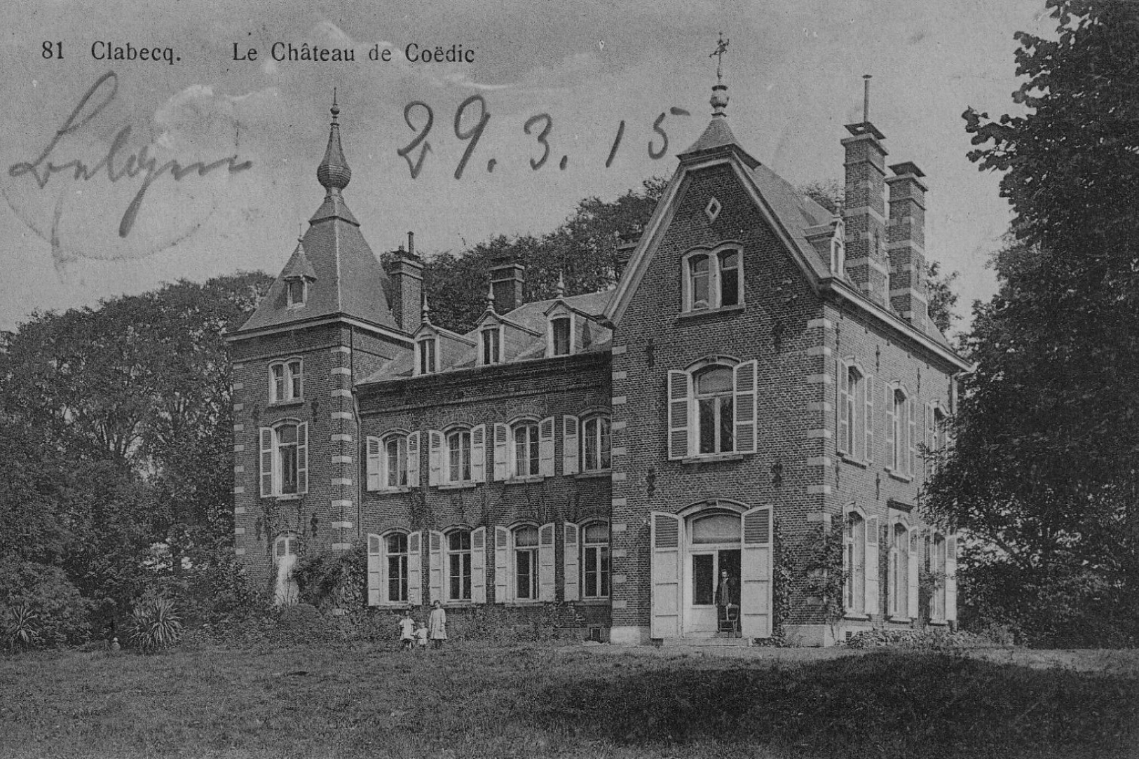 Chateau en photos anciennes